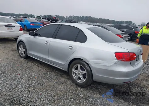 2012 Volkswagen Jetta 2.0L S z USA, uszkodzony, nr VIN 3VW2K7AJ3CM326330